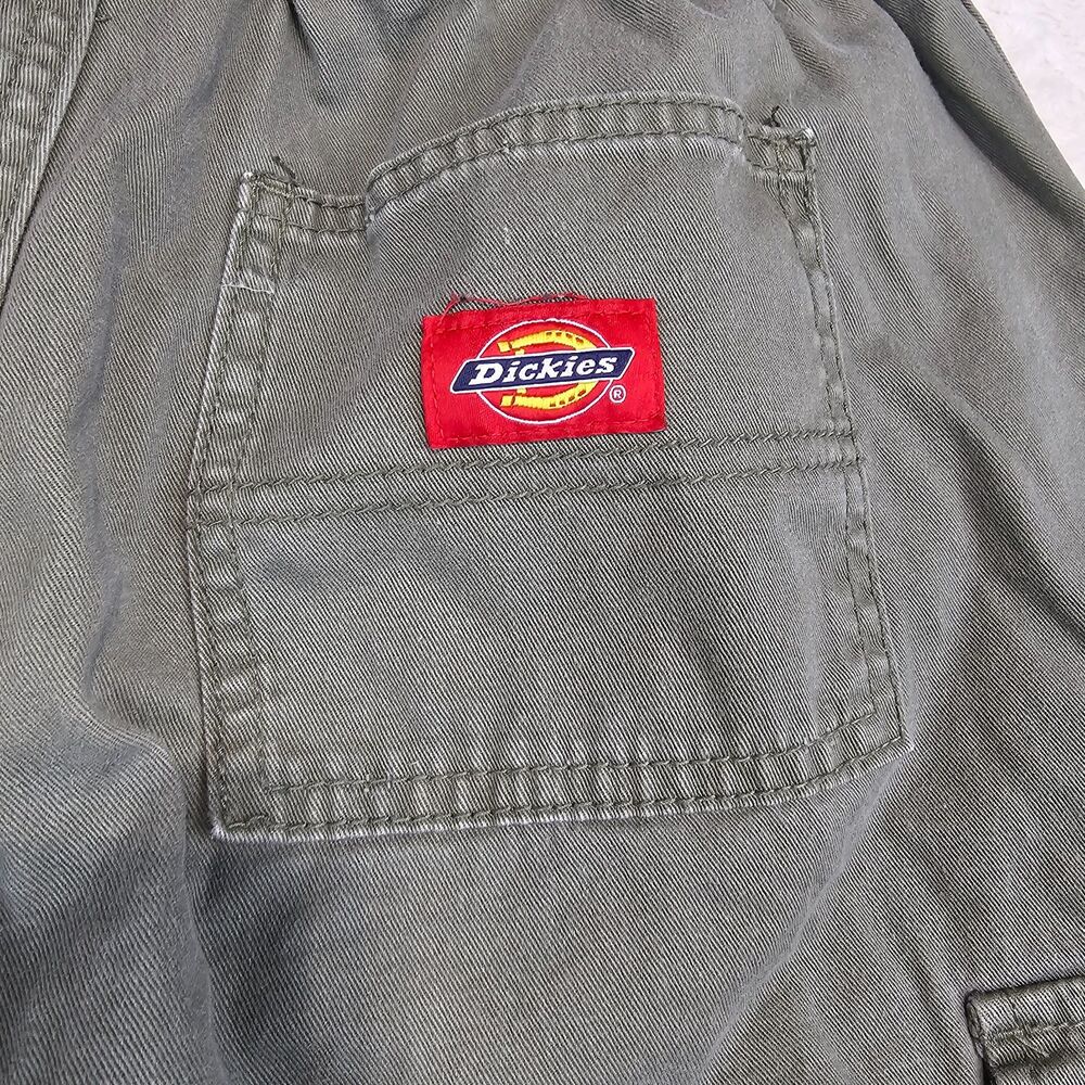 Dickies Cargo Pants Army Green XS Women's Utility Workwear Y2K - Picture 6 of 13